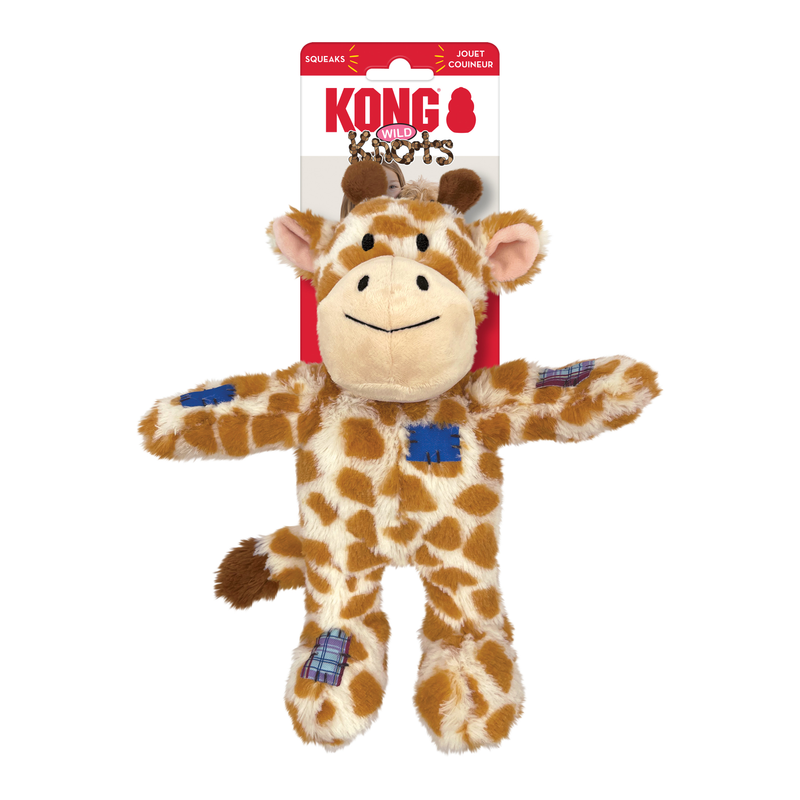 Kong Floppy Knots Giraffe Medium / Large - Dog Toys - Default Title