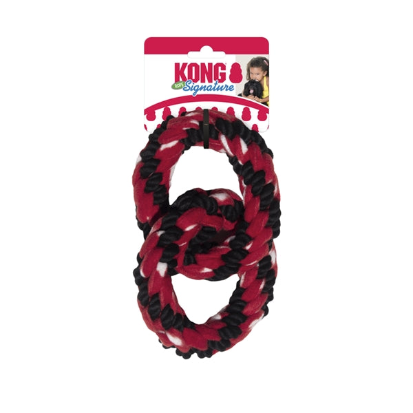 Kong Signature Rope Double Ring - Dog Toys - Default Title