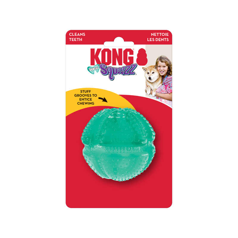 Kong Squeezz Dental Ball - Dog Toys - Default Title