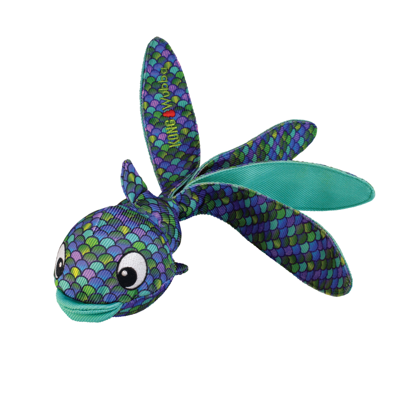 Kong Wubba Finz Blue - Dog Toys - Small-Large