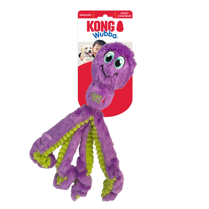 Kong Wubba Octopus - Dog Toys - Small-Large
