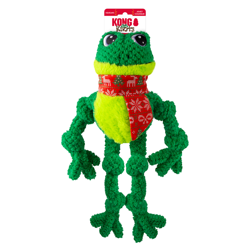 Kong Holiday Knots Frog