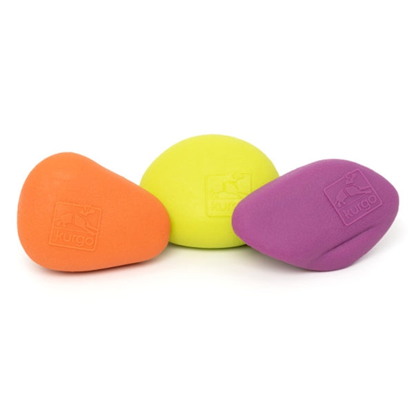 Kurgo Skipping Stones Floating Fetch Toy 3 pack - Dog Toys 