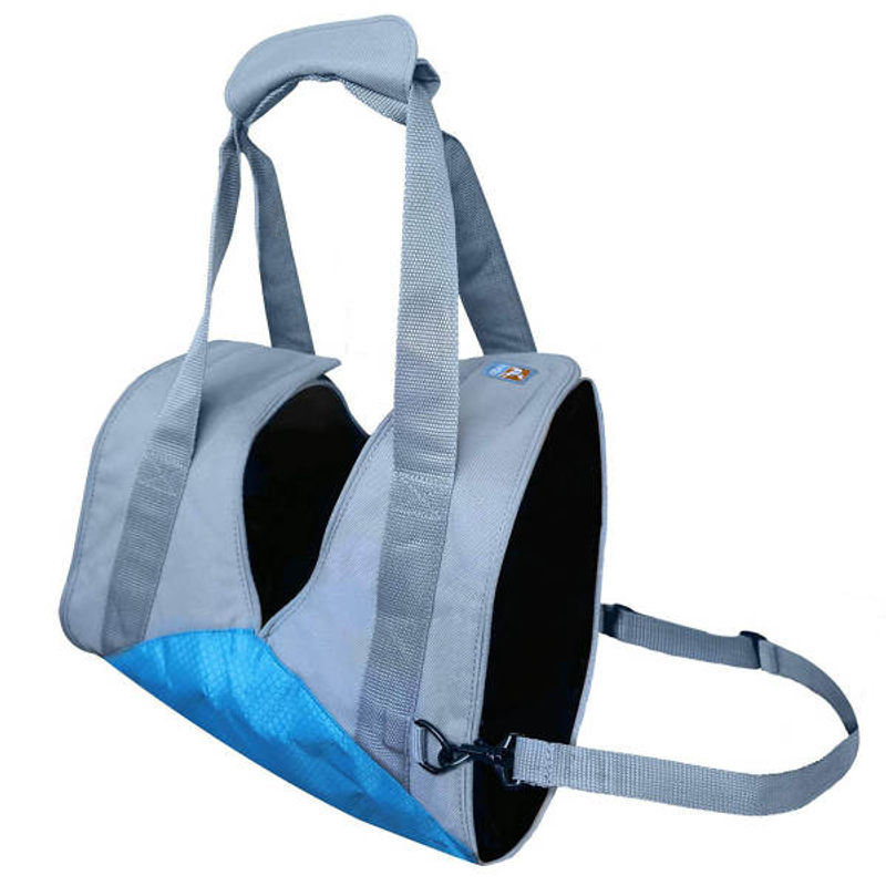 Kurgo Up & About Dog Lifter Coastal Blue/Charcoal - Dog Travel 