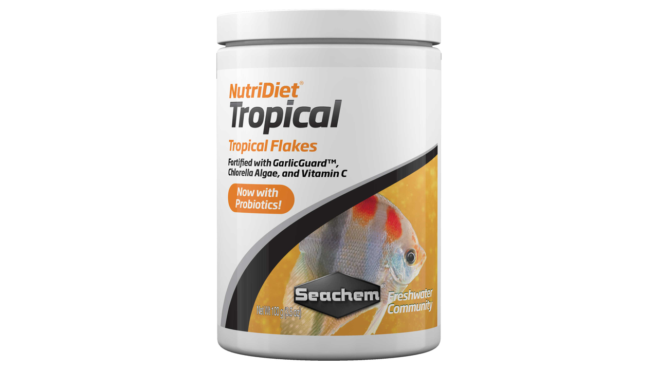 Seachem NutriDiet Tropical Flakes Probiotic 100G