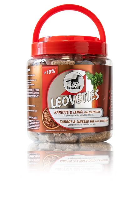 Leoveties Horse Treats Carrot & Linseed Oil 1.1kg