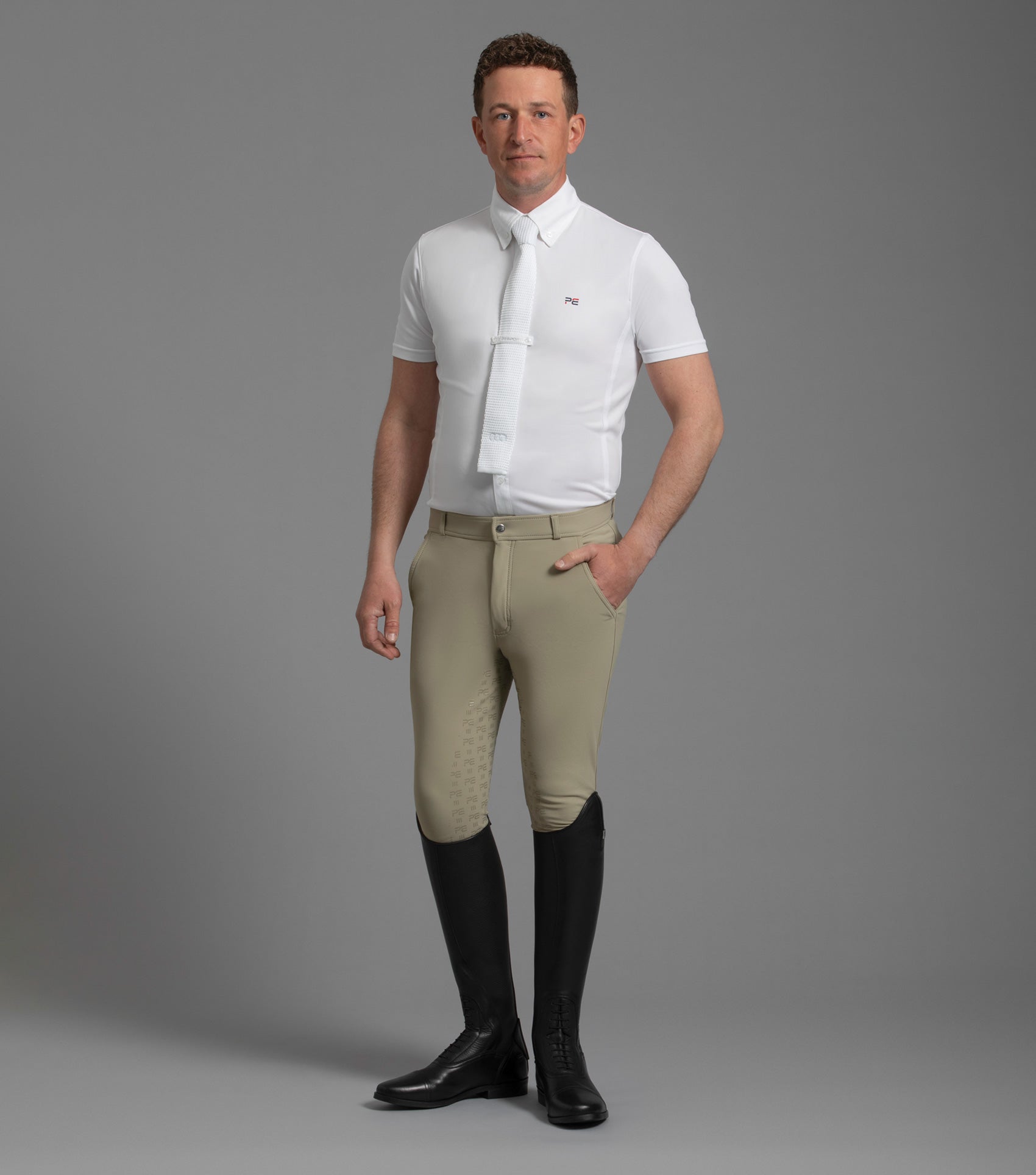 Premier Equine Levanzo Men's Full Seat Gel Competition Breeches