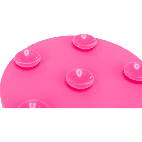 Lick 'n' Snack Mat with Suction Pad Silicone - Pink - Dog Toys 