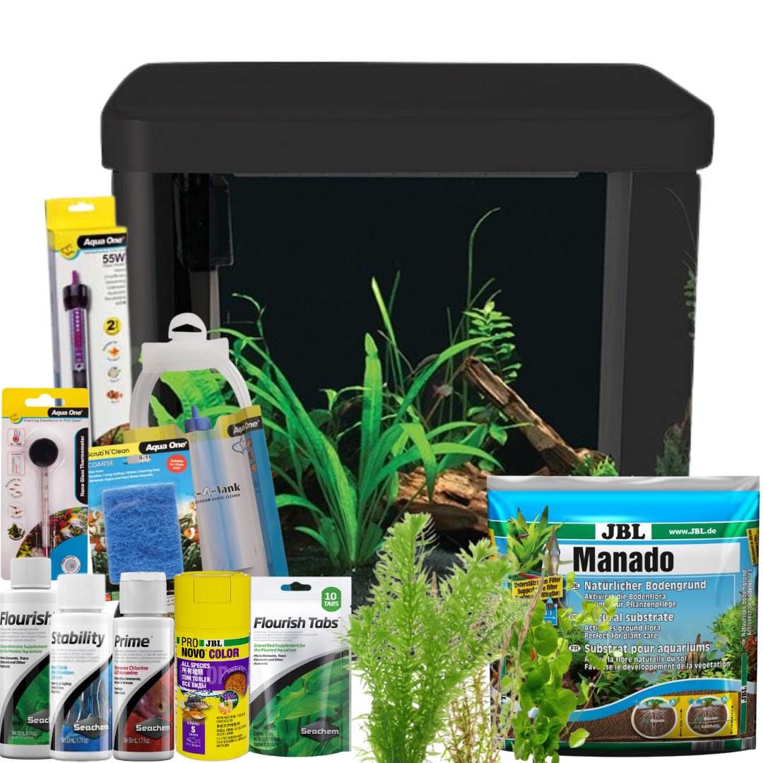 fish tank accessories nz Aquarium Decorations Set, Decor with Artificial Plants and Resin Ornaments, Betta Fish Tank for Small Tanks, Soft Safe Plastic Plants with Hideout Cave Dcor(Ornaments set #2) Fish Tank Accessories | Trade