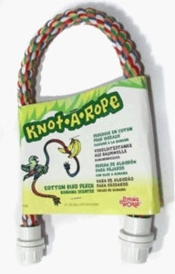 Living World Knot A Rope Perch Banana Scented