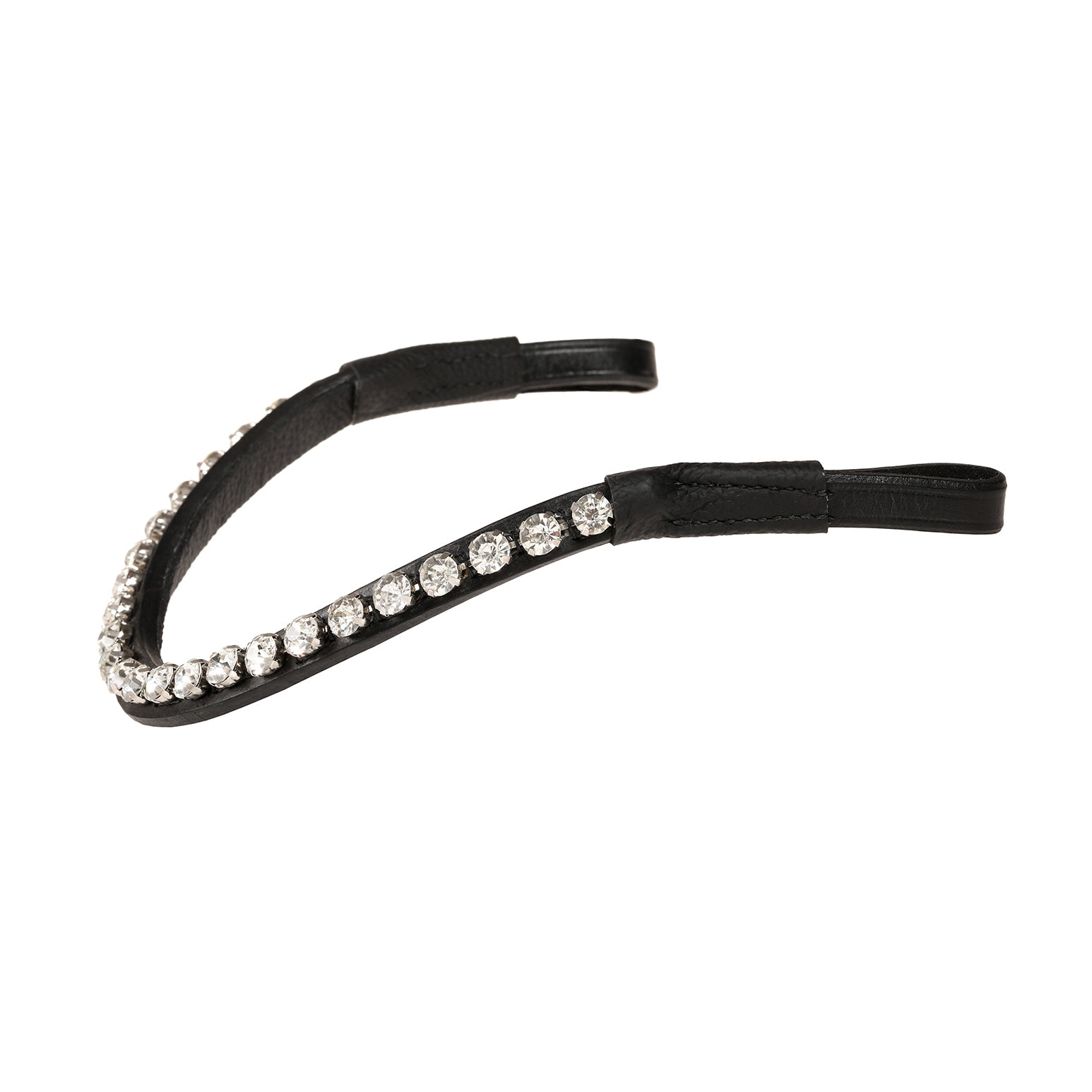 Lumiere Diamante Crystal Smaller Loop Browband - Equine Horse Wear 