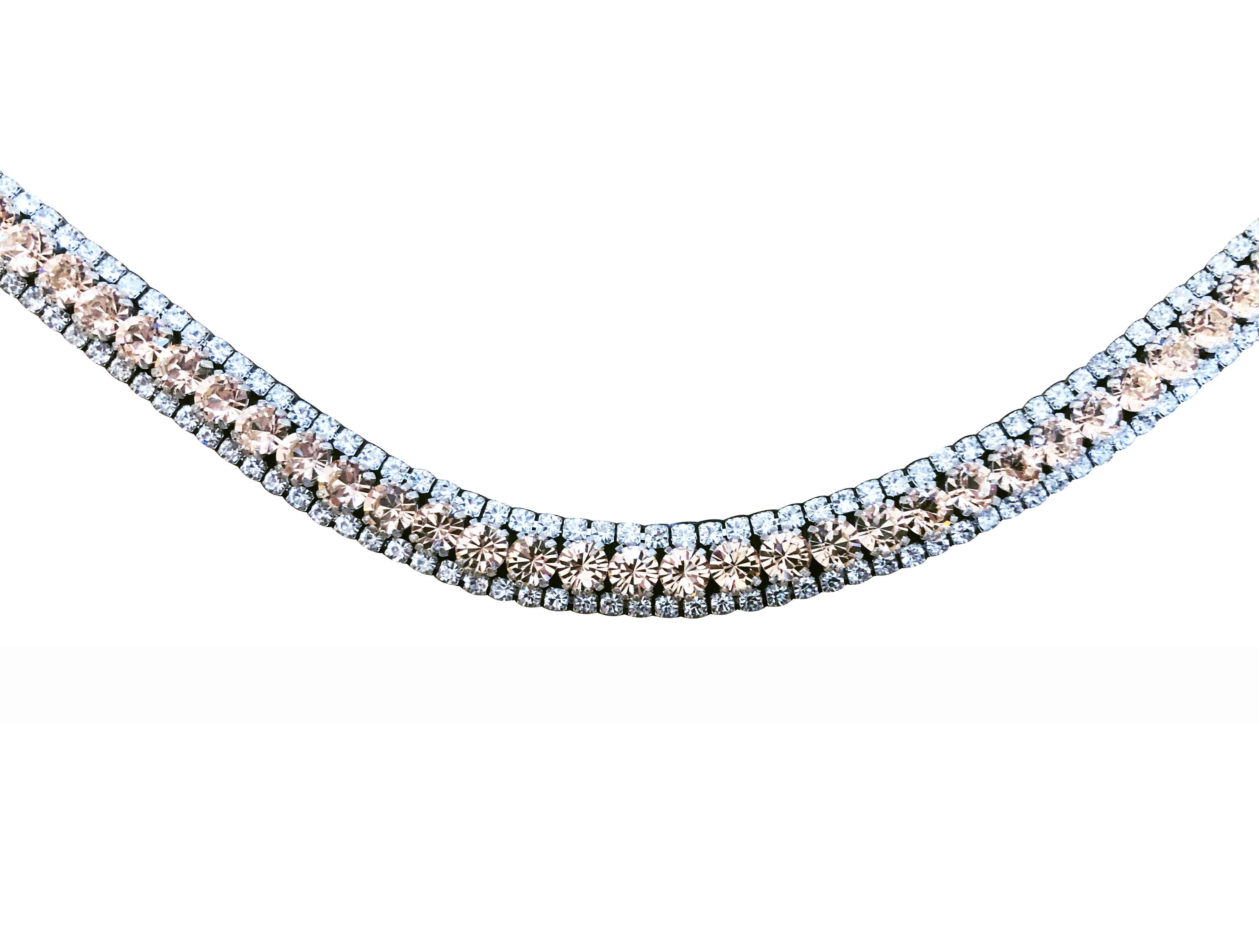 Lumiere Madeline Rolled Leather Cavesson Bridle - Equine Horse Wear 