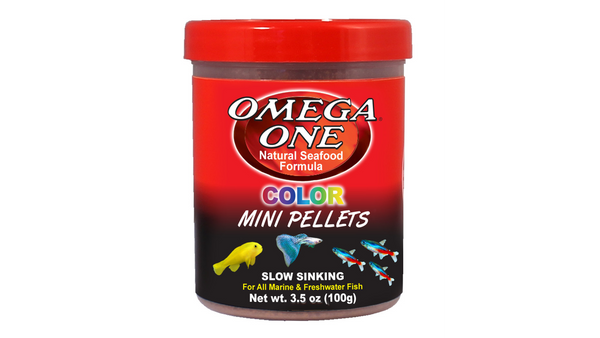 Omega One Colour Mini Pellets 100G