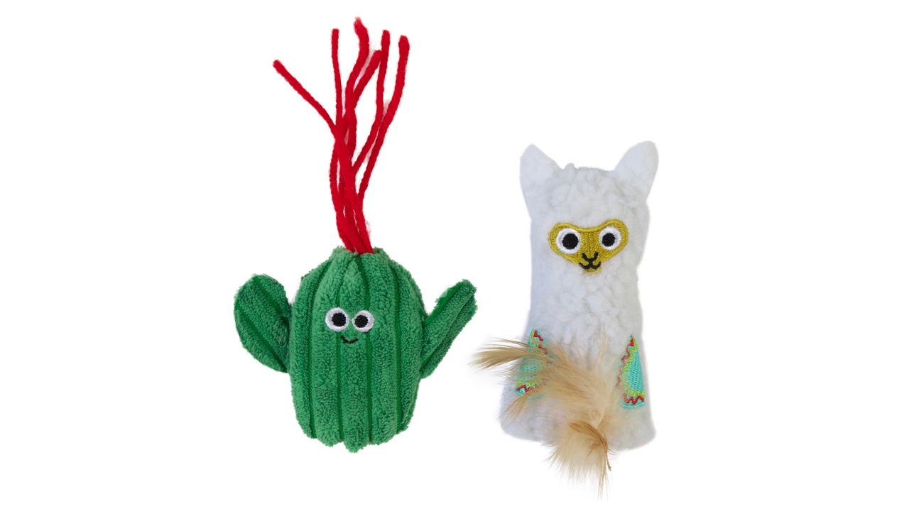 Mad Cat Lucky Llama 2pk - Cat Toys 
