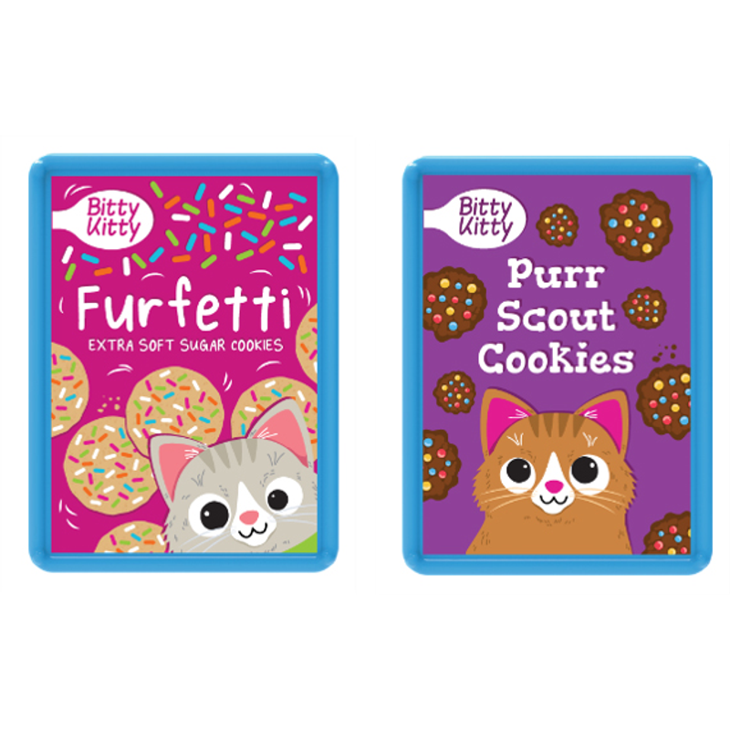 Mad Cat Purr Scout Cookies Batty Boxes 2pk - Cat Toys 