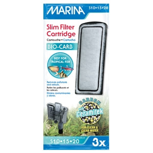 Marina Slim Filter Carbon 3 Pack