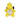 Mighty Microfiber Ball Med Dragon - Dog Toys - Yellow