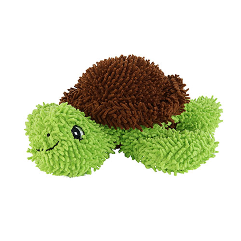 Mighty Microfiber Ball Med Turtle Green - Dog Toys 