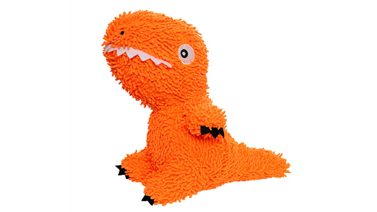 Mighty Microfiber Ball T-Rex Medium - Dog Toys 