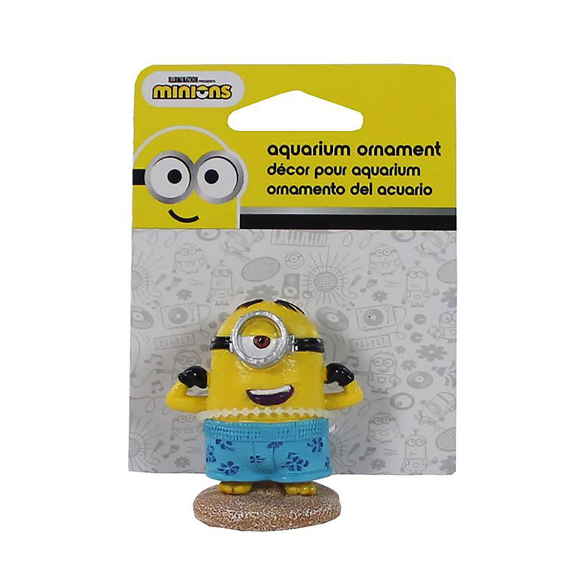Minions Stuart Beach Buddy Mini Ornament - Fish Tank Decorations 