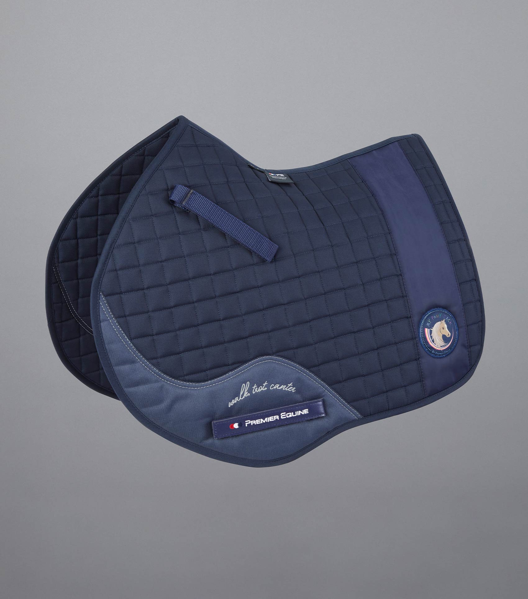 Premier Equine My Pony Jack Cotton GP/Jump Plain Saddle Pad