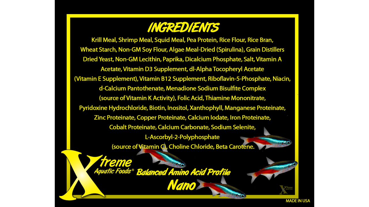 Xtreme Nano 0.5mm Pellet