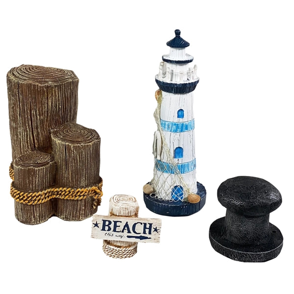 Nautical Resin Kit Ornament - Fish Tank Decorations 