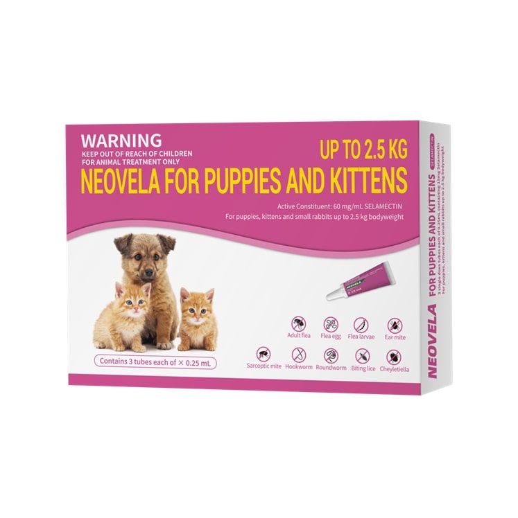 Neovela For Puppies and Kittens up to 2.5kg 3 Pack