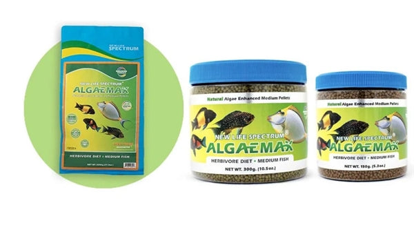 New Life Spectrum AlgaeMax Medium - Fish Tank Food - 300g-2.2kg
