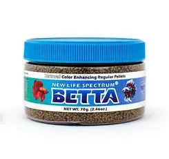 New Life Spectrum Betta Pellet Regular 70g - Fish Tank Food - Default Title