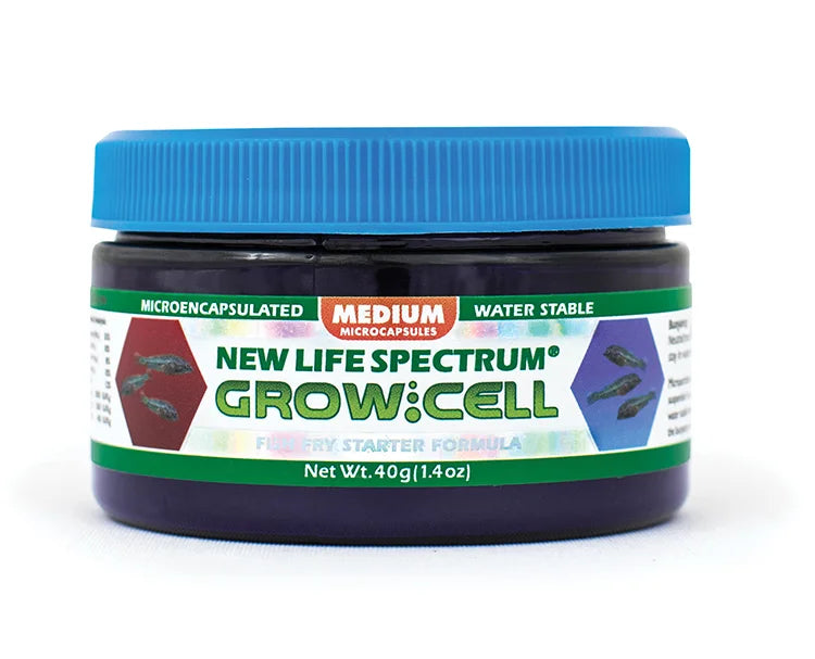 New Life Spectrum Grow Cell Medium 15g - Fish Tank Food - 15g