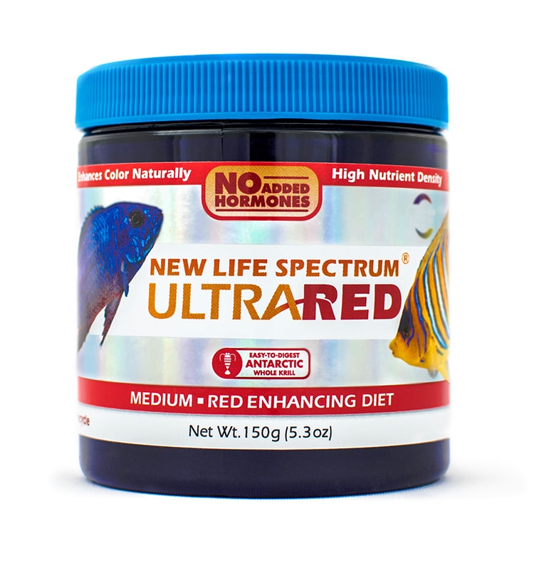 New Life Spectrum UltraRed Regular - Fish Tank Food - 150g-2.2kg