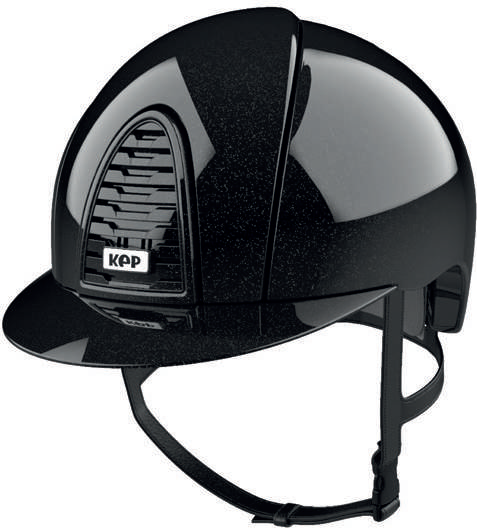 KEP Italia Cromo 2.0 Helmet Diamond Black Medium - Equine Helmets - Default Title
