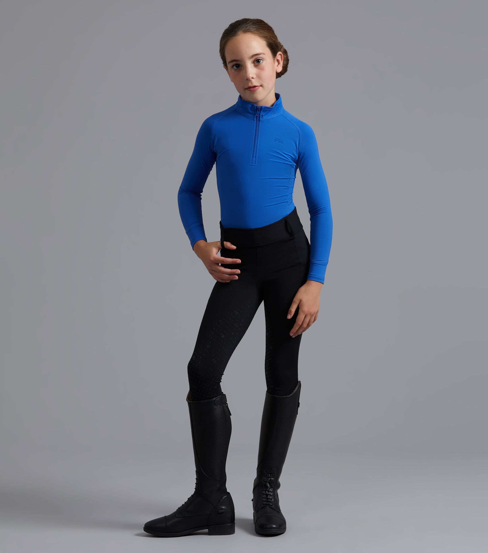 Premier Equine Junior Ombretta Technical Riding Top