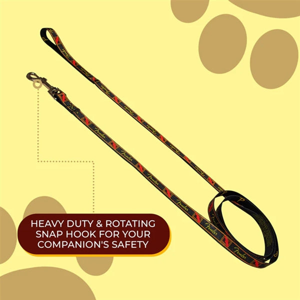 Perri's Fender Monogram Lead - Dog Collars, Leashes & Harnesses 