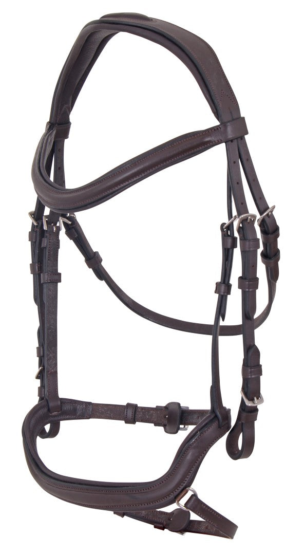 Platinum Signature Pressure Relief Bridle - Equine Horse Wear 