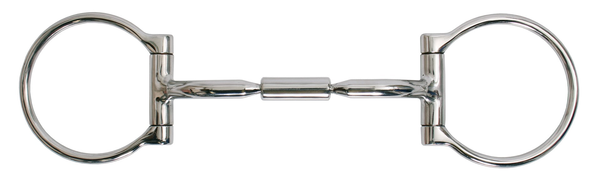 Platinum Western Dee Bit With Roller - Equine Horse Wear 