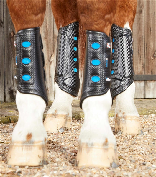 Premier Equine Air Cooled Super Lite Carbon Tech Eventing/Racing Boots - Equine Horse Wear 