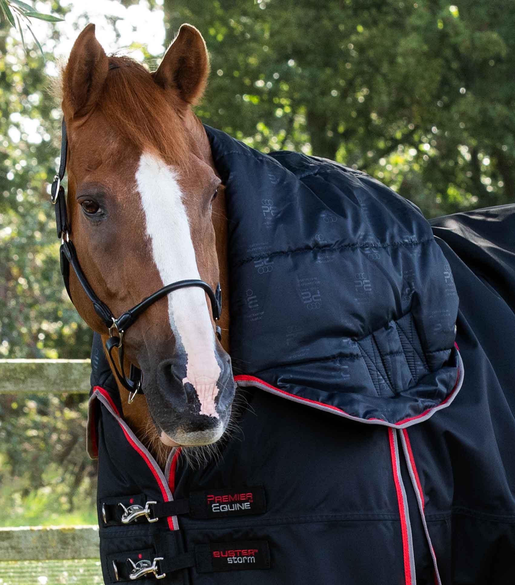 Premier Equine Buster Storm 400g Combo Turnout Rug with Snug-Fit Neck - Equine Horse Wear 