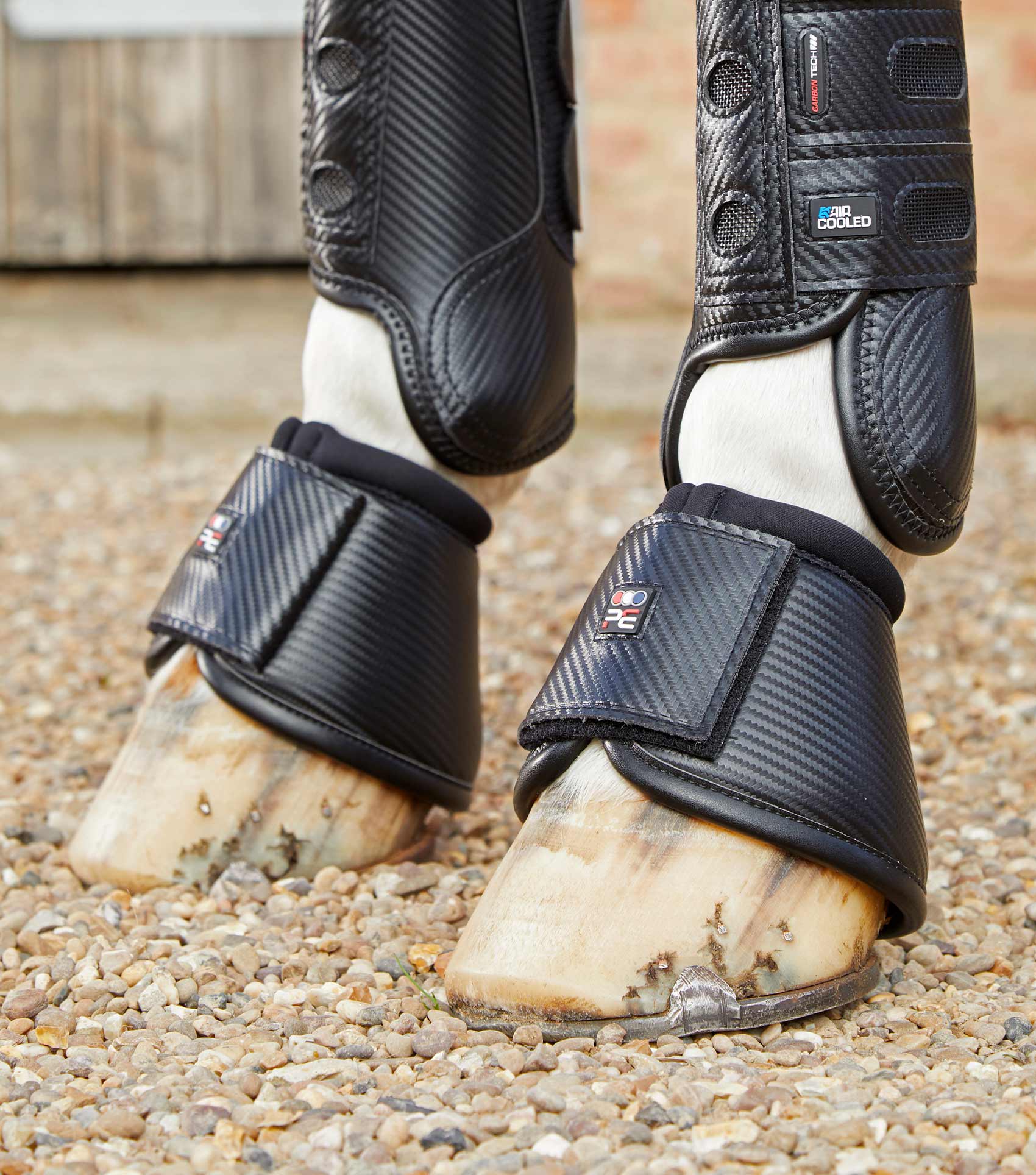Premier Equine Carbon Wrap Over Reach Boots - Equine Horse Wear 