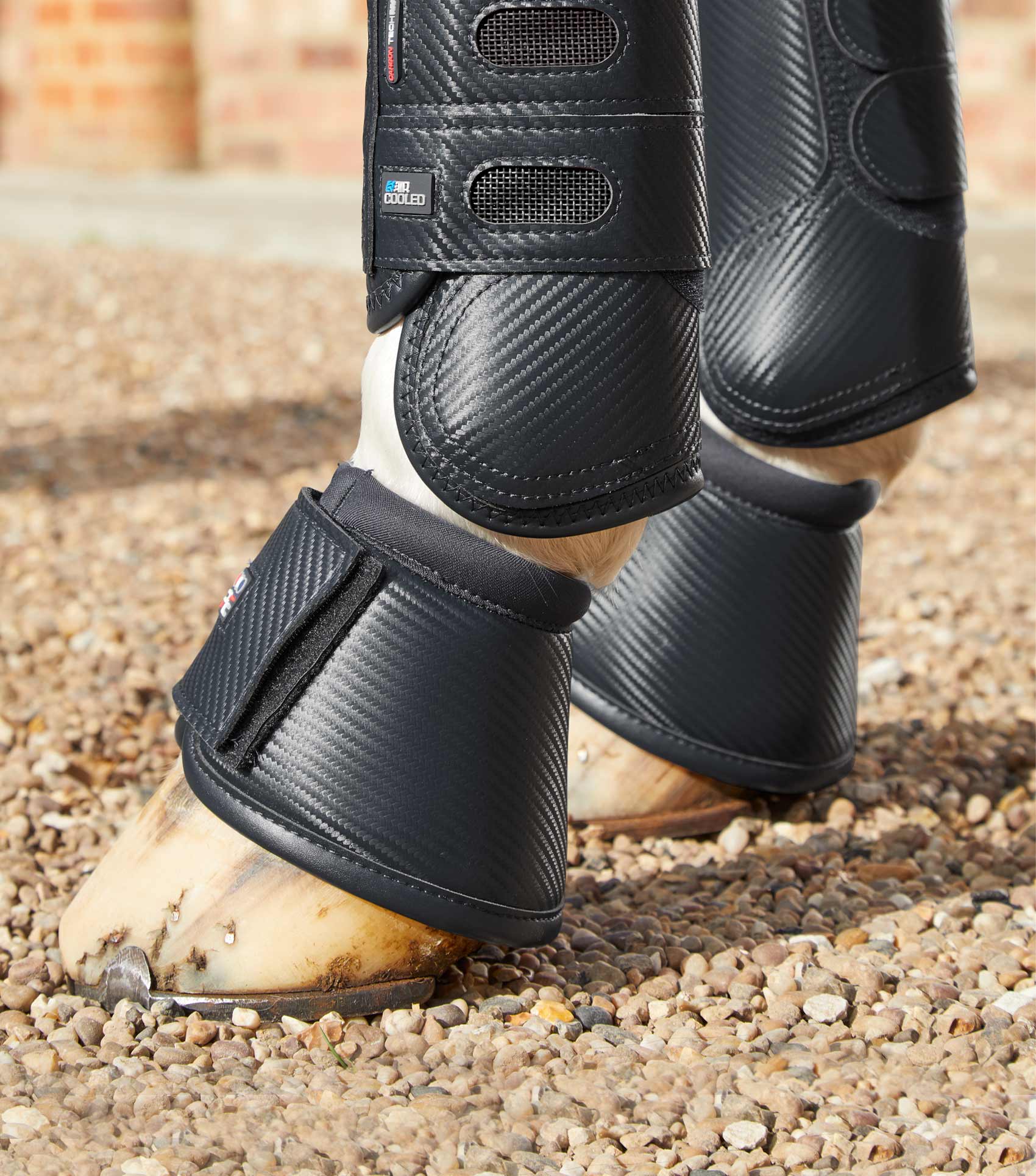 Premier Equine Carbon Wrap Over Reach Boots - Equine Horse Wear 