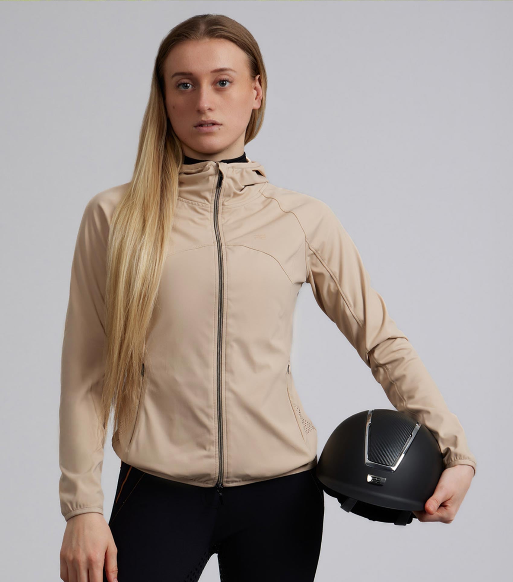 Premier Equine Franca Ladies Sports Jacket Champagne - Equestrian Shirts & Jackets 