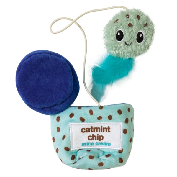 Quirky Kitty Mice Cream Hide-A-Toy