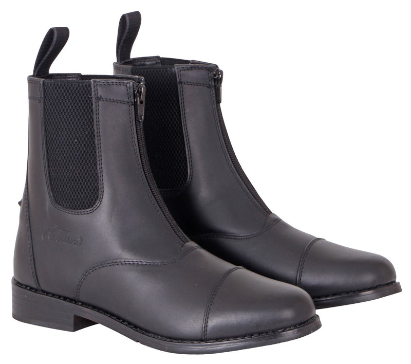 Cavallino Leather Rider Zip Jodhpur Boots