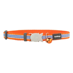 Red Dingo Cat Collar Fang It Orange