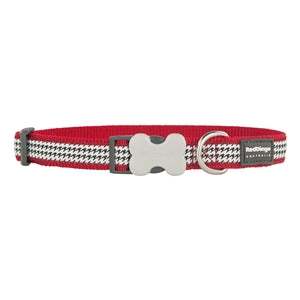 Red Dingo Dog Collar Fang It Red