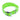 Replacement Durapro Collar Strap - Small 18mm - Dog Training - Green