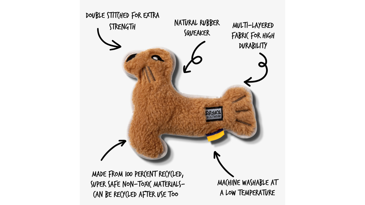Resploot Tuffles Sea Lion 25cm - Dog Toys 