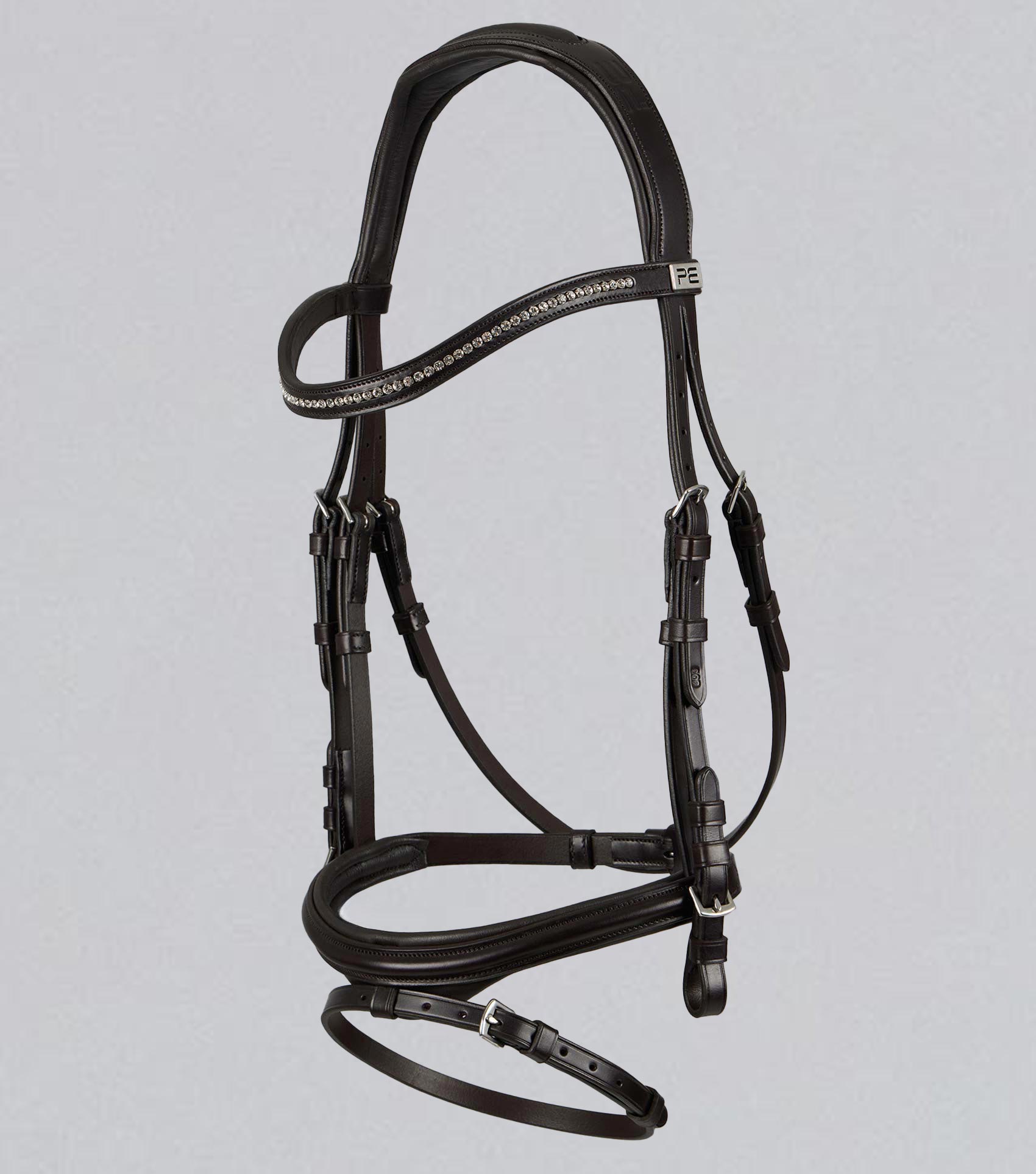 Premier Equine Rivere Snaffle Bridle Brown