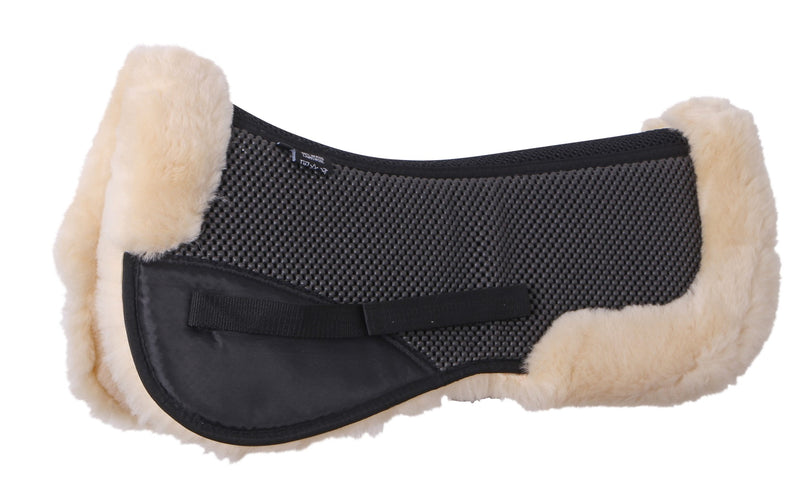 Cavallino Grip Lambswool Half Pad